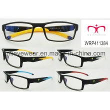 Nueva moda plástico gafas eyewearframe marco óptico (wrp411384)